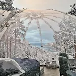 Glassigloo Med Panoramautsikt - Nordlys Og Stjernehimmel - Fosen * Husby