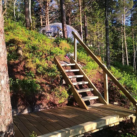 Luksusowy namiot Sorfjorden Eye Iglo - Fosen Husby