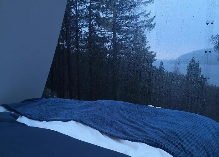 Luxe tent Glassigloo Med Panoramautsikt - Nordlys Og Stjernehimmel - Fosen