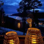 ラグジュアリーテント Glassigloo Med Panoramautsikt - Nordlys Og Stjernehimmel - Fosen Husby
