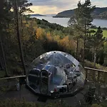 Glassigloo Med Panoramautsikt - Nordlys Og Stjernehimmel - Fosen ラグジュアリーテント Husby