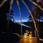 Glassigloo Med Panoramautsikt - Nordlys Og Stjernehimmel - Fosen ラグジュアリーテント