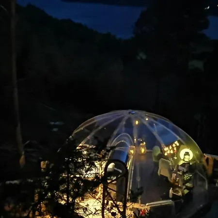Tente de luxe Glassigloo Med Panoramautsikt - Nordlys Og Stjernehimmel - Fosen *
