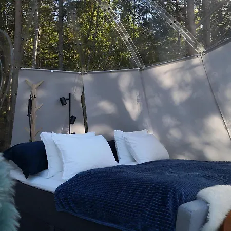 Glassigloo Med Panoramautsikt - Nordlys Og Stjernehimmel - Fosen Tente de luxe