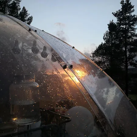 Glassigloo Med Panoramautsikt - Nordlys Og Stjernehimmel - Fosen * Husby