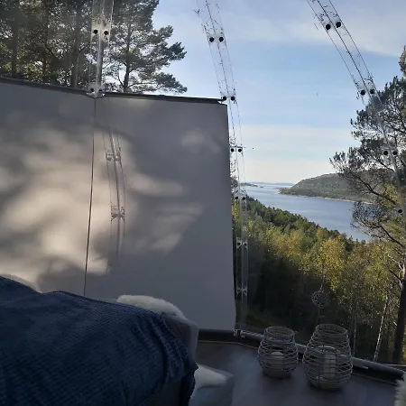 Glassigloo Med Panoramautsikt - Nordlys Og Stjernehimmel - Fosen Husby