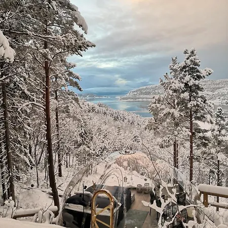Glassigloo Med Panoramautsikt - Nordlys Og Stjernehimmel - Fosen *